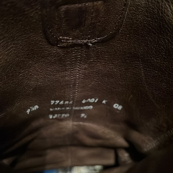 Frye Brown Leather Boots Size 9 1/2 B - Picture 6 of 6